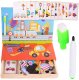 Edukacyjne Puzzle Magnetyczne Pojazdy Montessori 2