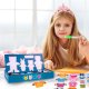 Klocki Puzzle Magnetyczne Układanka Ubieranie Ubieranka Mis Kotek 68el 11