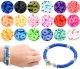Zestaw do Robienia Bransoletek Koraliki 6000 elementów 10