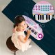Organy 37 Klawiszy Pianinko Mp3 Keyboard USB Mikrofon Dla Dzieci 6