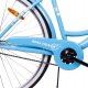 Rower Miejski MalTrack Citybike Dreamer 1s Light Blue 28" + Koszyk 4