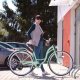 Rower Miejski MalTrack Citybike Dreamer 1-speed Mint 28" + Koszyk Mint 6