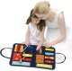 Sensoryczna Tablica Manipulacyjna Montessori XXL 6