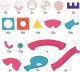 Klocki Magnetyczne Konstrukcyjne Edukacyjne 3D Tor Kulkowy Układanka 262 el 2