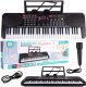 Organy Elektroniczne Keyboard Pianinko Dla Dzieci Mikrofon 61 Klawiszy 1