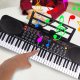 Organy Elektroniczne Keyboard Pianinko Dla Dzieci Mikrofon 61 Klawiszy 3