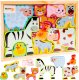 Puzzle Drewniana Układanka Farma Zoo Zwierzęta Montessori Plansza Klocki 1