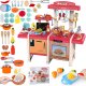 Kuchnia Interaktywna Duża Piekarnik dla Dziecka Dźwięki Kran Woda Garnki 1
