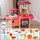 Kuchnia Interaktywna Duża Piekarnik dla Dziecka Dźwięki Kran Woda Garnki 6