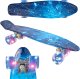 Deskorolka Fiszka Świecące Kółka LED RGB Galaxy 1