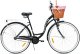 Rower Miejski MalTrack Citybike Dreamer 1-speed Black 28" + Koszyk Różowy 6