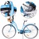 Rower Miejski MalTrack Citybike Dreamer 1-speed Light Blue 28" + Koszyk Biały 3