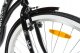 Rower Miejski MalTrack Citybike Dreamer 1-speed Black 28" + Koszyk Miętowy 12