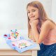 Tablica Magnetyczna Dla Dzieci Z Koralikami Zajączek Szablony Układanka 12