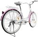 Rower Miejski MalTrack Citibike Urban Classic WHITE PINK  26" + Koszyk 11