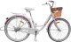 Rower Miejski MalTrack Citibike Urban Classic WHITE PINK  26" + Koszyk 13