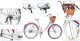 Rower Miejski MalTrack Citibike Urban Classic WHITE PINK  26" + Koszyk 4
