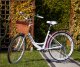 Rower Miejski MalTrack Citibike Urban Classic WHITE PINK  26" + Koszyk 5