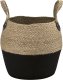 "Bali" kosz L 38x30x34 cm czarny Boho 2