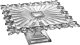 Tortownica patera kryształowa 32 cm Pierce 678850 5