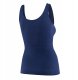 TA1059W Koszulka damska bez rękawów COMFORT MERINO granatowy M 1