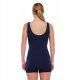 TA1059W Koszulka damska bez rękawów COMFORT MERINO granatowy S 2