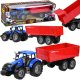 Traktor z przyczepą maszyna farmera rolnika ZA4345 EDUKAMP 1