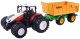 Jokomisiada Traktor na pilota gumowe koła + przyczepa RC0601 2