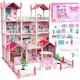 Domek willa dla lalek + mebelki 222 el. ZA4456 EDUKAMP 1