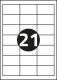 Etykiety samoprzylepne 63,5x38,1mm 100 ark 2