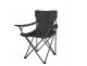 KRZESŁO SKŁADANE TURYSTYCZNE CZARNE + POKROWIEC 1