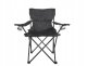 KRZESŁO SKŁADANE TURYSTYCZNE CZARNE + POKROWIEC 2