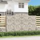 vidaXL Kosze gabionowe, 25 szt, 300x50x180/200cm, galwanizowane żelazo 1