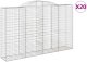 vidaXL Kosze gabionowe, 20 szt, 300x50x180/200cm, galwanizowane żelazo 1