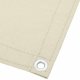 vidaXL vidaXL Parawan balkonowy, kremowy, 90x800 cm, 100% poliester Oxford 3