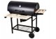 GRILL OGRODOWY DUŻY BBQ Z POKRYWĄ węglowy 3 RUSZTY 1