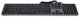 Large Font USB Keyboard 110 keys wired USB keyboard with 2x USB and aluminum upper cover - Swiss - space gray 3