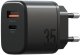 Ładowarka sieciowa Bazic Goport Velox    Kit 1xUSB-C 1xUSB-A GaN 35W z kablem plecionym czarny 4