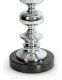 LAMPA NIKI (01) 36 X 23 X 61 CM SREBRNY 2