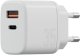 Ładowarka sieciowa Bazic Goport Velox    Kit 1xUSB-C 1xUSB-A GaN 35W z kablem plecionym biały 13
