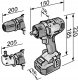 Cordless impact drill FLEX PD 2G 10.8 EC 4