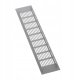ALUMIN. VENT. GRILLE, 80X400MM, SILVER 3