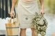 EMBROIDERED SAUNA APRON (55X140 CM) 1