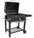 GQ11 GRILL OGRODOWY  ZAMYKANY ŻELIWNY     RUSZT DELUXE 10
