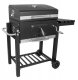 GQ11 GRILL OGRODOWY  ZAMYKANY ŻELIWNY     RUSZT DELUXE 7