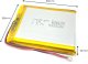 Akumulator innCraft Li-Poly 5000mAh 3.7V JST 955565 1