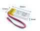 Akumulator innCraft Li-Poly 120mAh 3.7V 401230 1