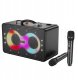 Zestaw do karaoke bluetooth 40W 6h Hoco HA8 czarny 1