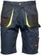 APKS - Krótkie spodnie BRIXTON PRACTICAL z materiałów poliester i bawełna 260G/M2 - granatowy 46 15
