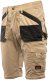 APKS - Krótkie spodnie BRIXTON PRACTICAL z materiałów poliester i bawełna 260G/M2 - granatowy 58 12